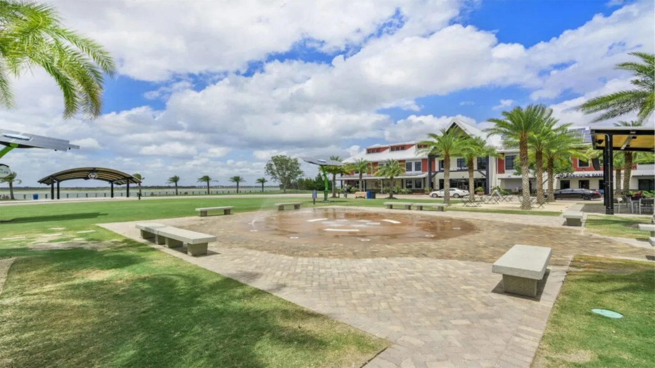 Founder's Square — the town square at Babcock Ranch