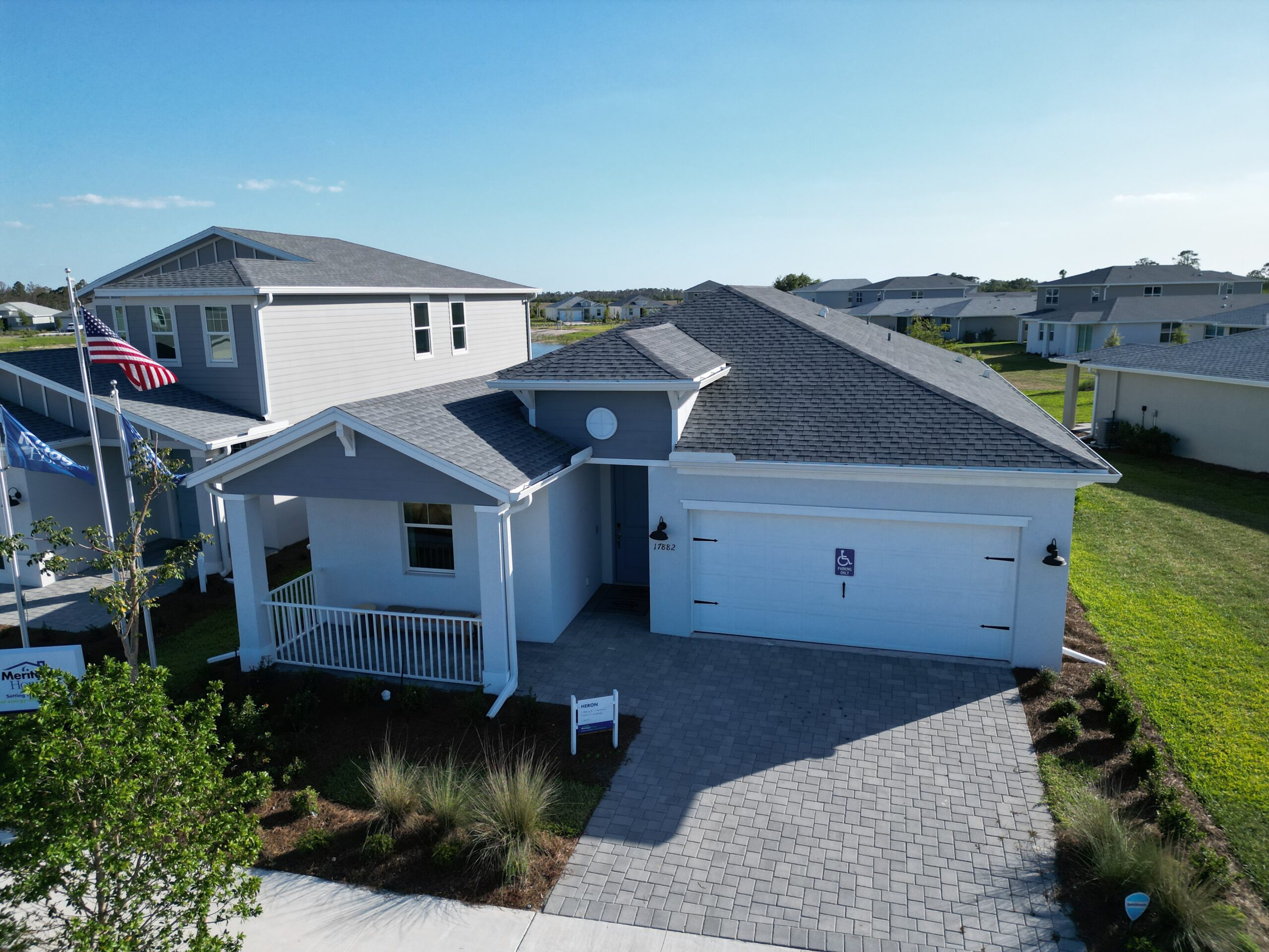Dove model home by Meritage Homes